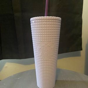 2021 Lilac Starbucks Tumbler *New Grid Design